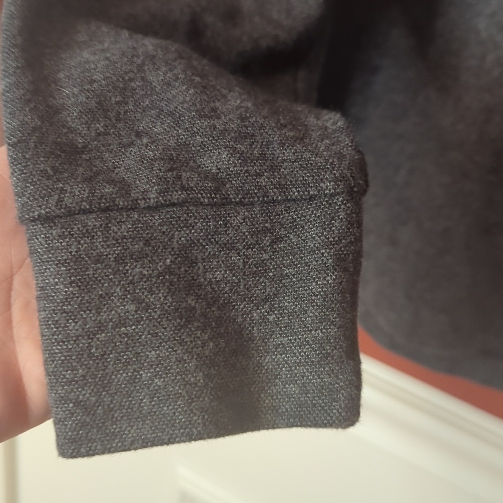 Like New Polo Tweed Like Pullover Half Zip - Picture 4 of 5